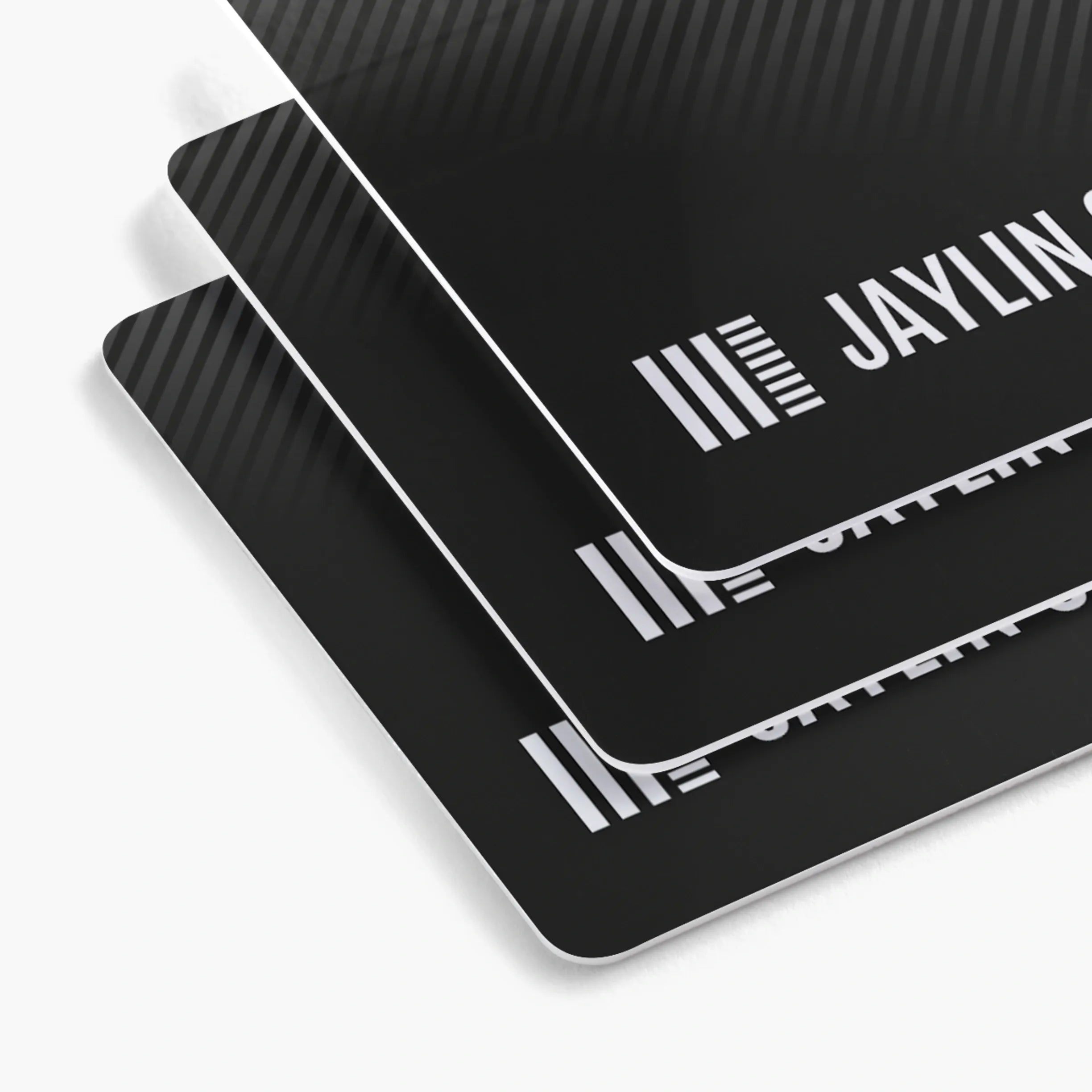 Business cards - White Plastic - 20pt