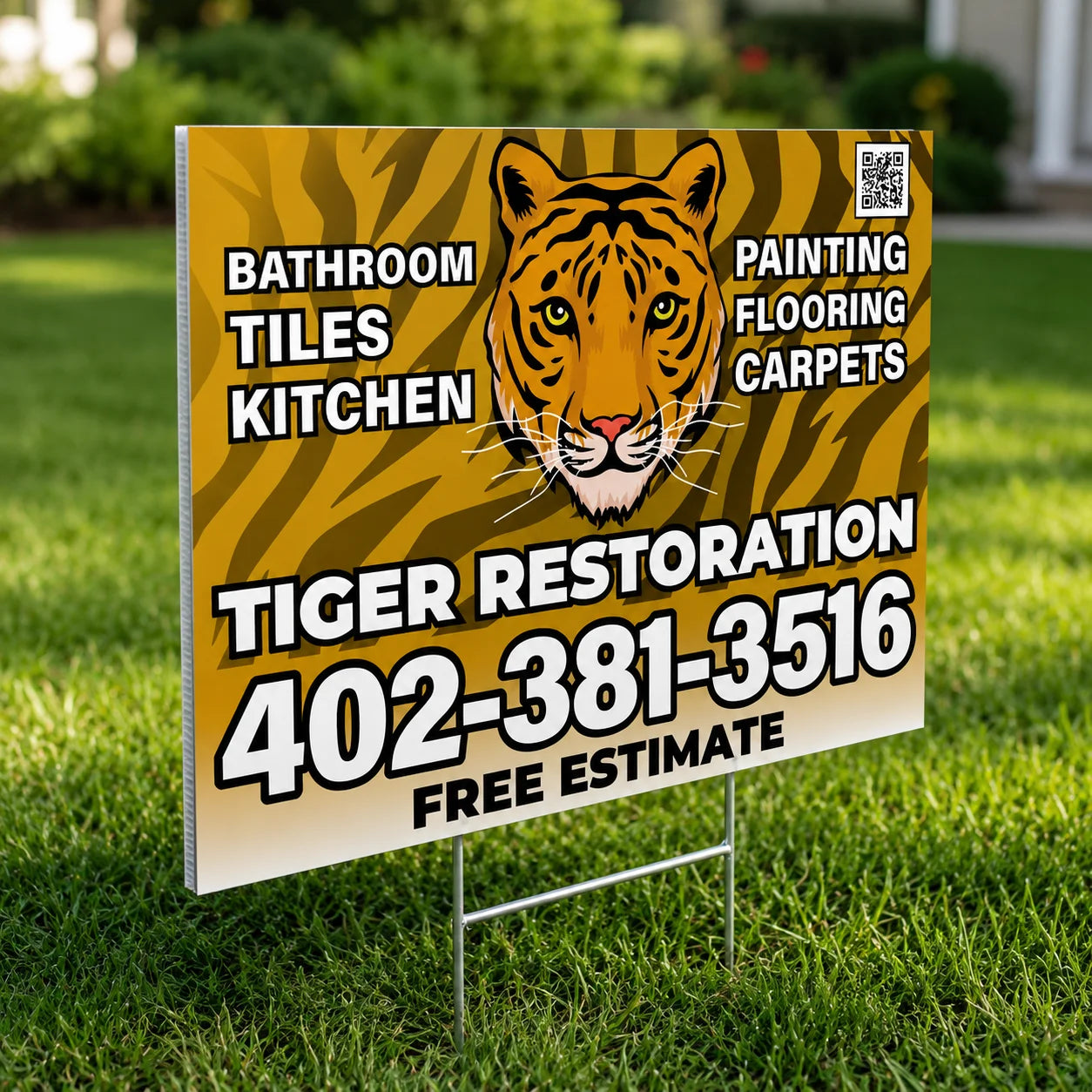 Yard signs - 18"x24"